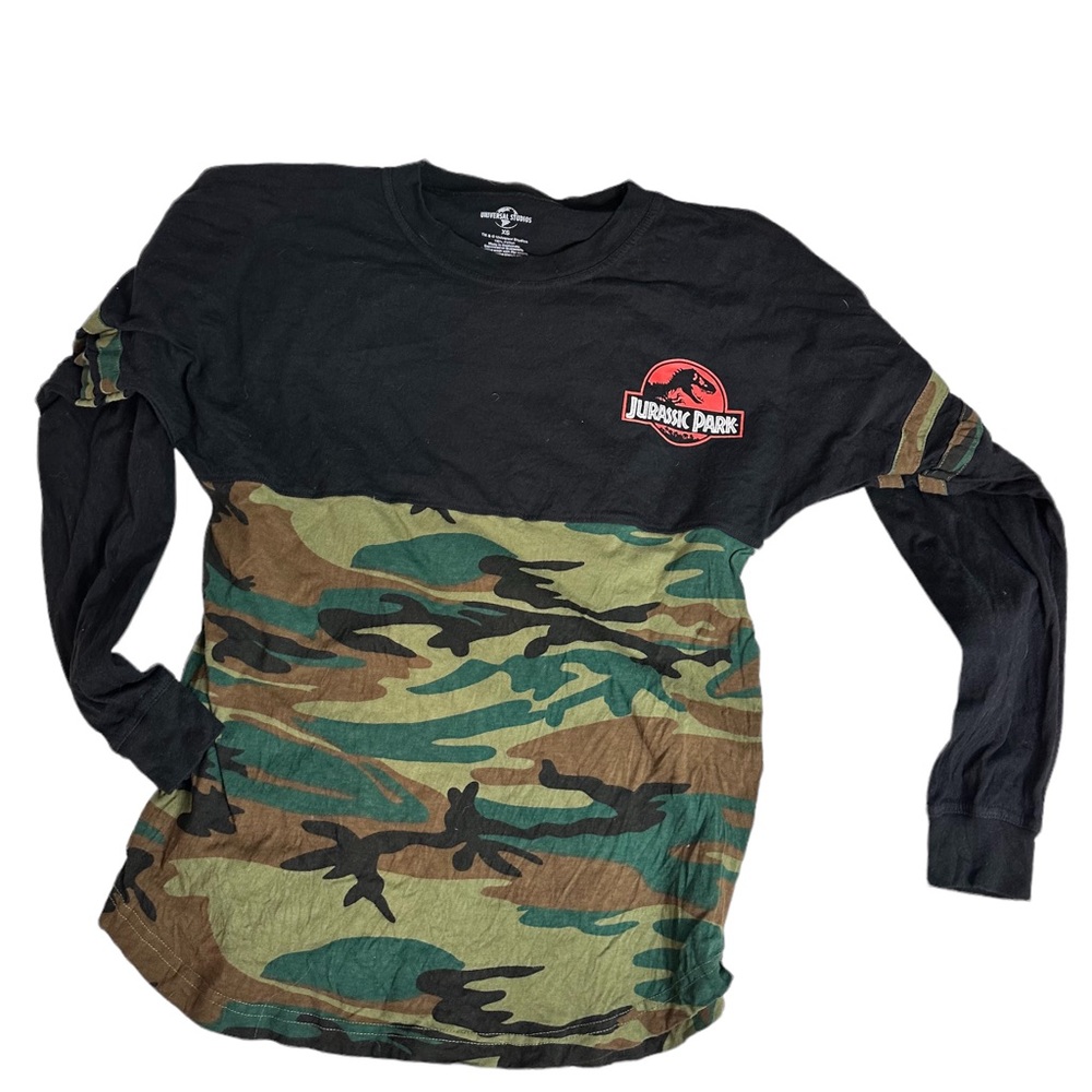 Universal Studios Jurassic Park Came Long- Sleeve T-Shirt XS